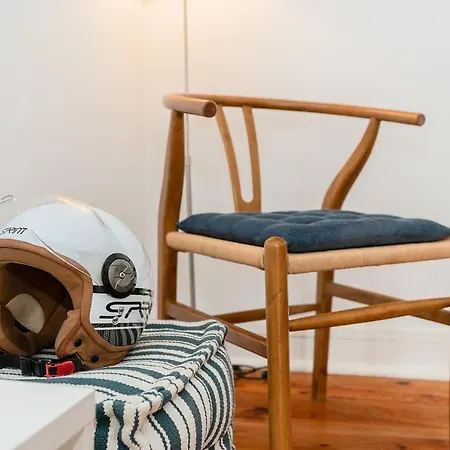 Rustic Charm In Principe Real Apartman